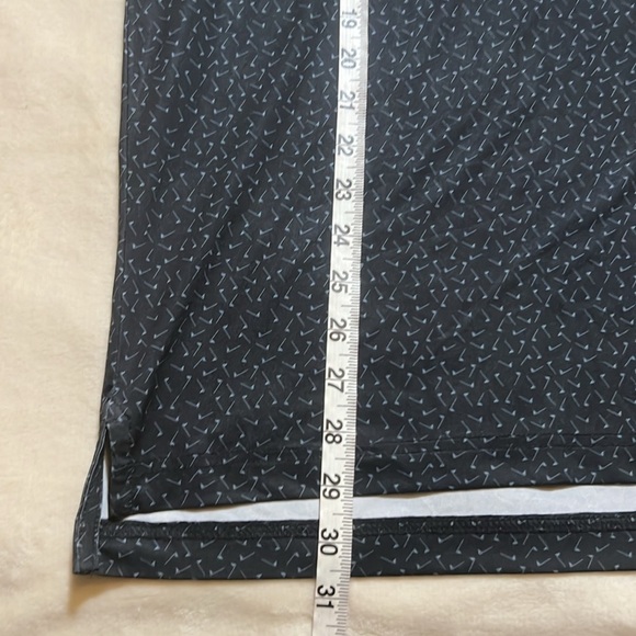 Callaway Men's Opti-Dri Polo Shirt - Navy with tiny Golf Flag Print sz M - Picture 9 of 9